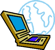 laptop and globe